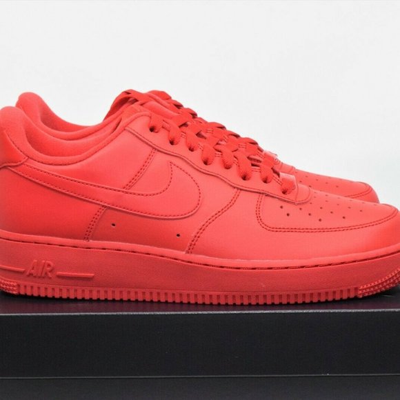 Nike Other - Nike Air Force 1 Retro '07 LV8 Low Triple Red